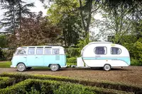 1964 Volkswagen 21 Window Deluxe Samba Microbus with 1970 Yv-Sold