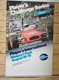 A Large Collection of Motor Racing Posters from the 1960s an-Sold