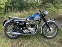1961 Triumph T120 Bonneville 649cc-Sold