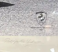 The Unmistakeable Silhoutte of the Ferrari 156 F1 Sharknose-For Sale