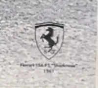 The Unmistakeable Silhoutte of the Ferrari 156 F1 Sharknose-For Sale