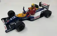 Taxi for Senna: 1:12th Scale Williams FW14 Model with a Plaq-For Sale