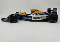 1:12th Scale Williams FW14 Model With a Plaque - Signed By N-For Sale