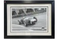Sir Stirling Moss in his Lotus 18 at Monaco 1961 Alongside t-For Sale