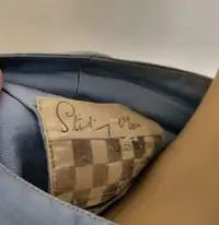Sir Stirling Moss-Signed 'Ferrari' Race Suit and Period Helm-For Sale