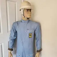 Sir Stirling Moss-Signed 'Ferrari' Race Suit and Period Helm-For Sale