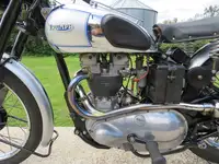 1950 Triumph TR5 Trophy 498cc-Sold