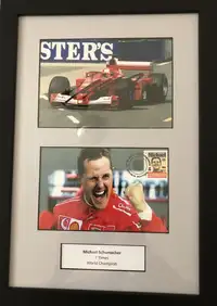 Michael Schumacher Ferrari Autograph Presentation-For Sale