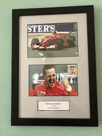 Michael Schumacher Ferrari Autograph Presentation-For Sale