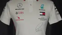 Official Mercedes AMG Petronas Tagged Sir Lewis Hamilton-Sig-For Sale
