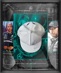 Sir Lewis Hamilton-Signed and Framed Official Mercedes AMG P-For Sale