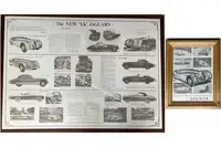  Jaguar XK120  Framed and Glazed Posters-Sold