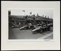 Graham Hill at the Belgium Grand Prix 1962, by Rainer Schege-For Sale