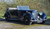 1938 Derby Bentley 4¼-Litre Vanden Plas Drophead Coupé-Sold
