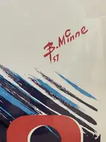 Six Substantial Monaco Grand Prix Framed and Glazed Reproduc-For Sale