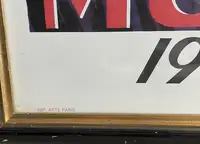 Six Substantial Monaco Grand Prix Framed and Glazed Reproduc-For Sale