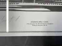 Four Large Damon Hill Limited Edition Prints by Alan Stammer-For Sale