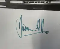 Four Large Damon Hill Limited Edition Prints by Alan Stammer-For Sale