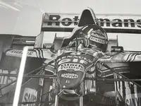 Four Large Damon Hill Limited Edition Prints by Alan Stammer-For Sale