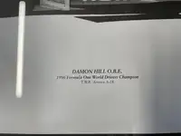 Four Large Damon Hill Limited Edition Prints by Alan Stammer-For Sale