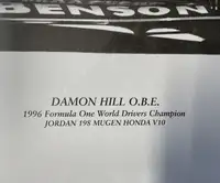 Four Large Damon Hill Limited Edition Prints by Alan Stammer-For Sale