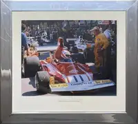 Six Large Motor Racing Photographs from the 1960s and 1970s-For Sale