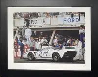 Six Large Motor Racing Photographs from the 1960s and 1970s-For Sale
