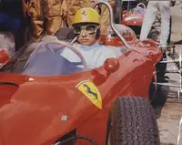 Five Large Original Ferrari Race Car Photographic Images fro-For Sale