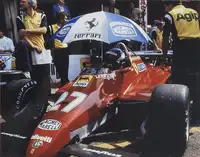 Five Large Original Ferrari Race Car Photographic Images fro-For Sale