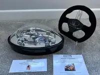 Taxi for Senna Model and Replica Alcantara Race Steering Whe-For Sale