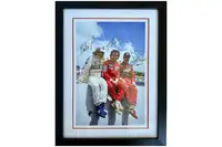 Three World Champions-Signed Photograph Estoril 1986-For Sale