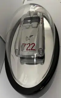 Mercedes-Benz 300SLR 722 Burago Model - Signed by Sir Stirli-For Sale