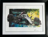 George Russell-Signed Mercedes AMG F1 W13 Limited Edition Pr-For Sale