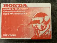 1990 Honda RD-03 Africa Twin 647cc-Sold