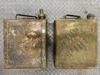 2 Vintage Petrol Cans-Sold