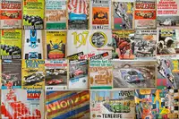 A Fascinating Selection of Motor Racing Posters From The 196-For Sale