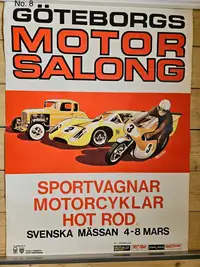 A Fascinating Selection of Motor Racing Posters From The 196-For Sale