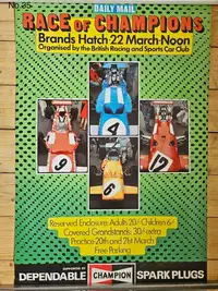 A Fascinating Selection of Motor Racing Posters From The 196-For Sale