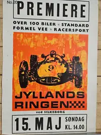 A Fascinating Selection of Motor Racing Posters From The 196-For Sale