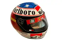Michael Schumacher Homage K2 Helmet with Visor, Signed by th-For Sale