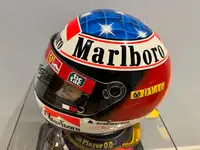 Michael Schumacher Homage K2 Helmet with Visor, Signed by th-For Sale