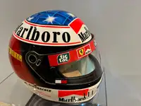 Michael Schumacher Homage K2 Helmet with Visor, Signed by th-For Sale
