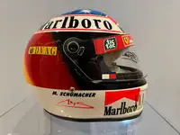 Michael Schumacher Homage K2 Helmet with Visor, Signed by th-For Sale