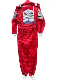 Ayrton Senna Replica 1998 Marlboro McLaren Race Suit-For Sale