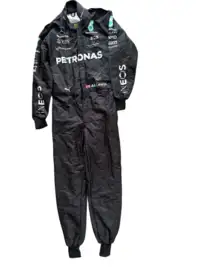 Sir Lewis Hamilton-Signed Replica Mercedes Race Suit-For Sale