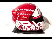 Charles Leclerc Replica Helmet Signed to the Visor-Sold