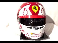 Charles Leclerc Replica Helmet Signed to the Visor-Sold
