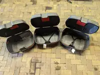 3 x GIVI motorcycle luggage boxes-For Sale