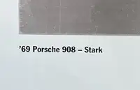 Assorted Porsche Framed Posters-For Sale