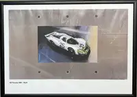 Assorted Porsche Framed Posters-For Sale